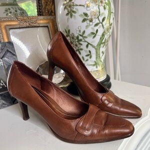 Lauren, Ralph Lauren vintage Zandra pointed square toe pumps